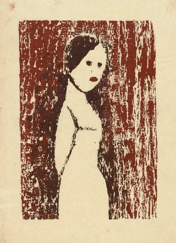 Ohne Titel Frauenfigur Ii Wall Art by Karl Wiener - High-Resolution Digital Print