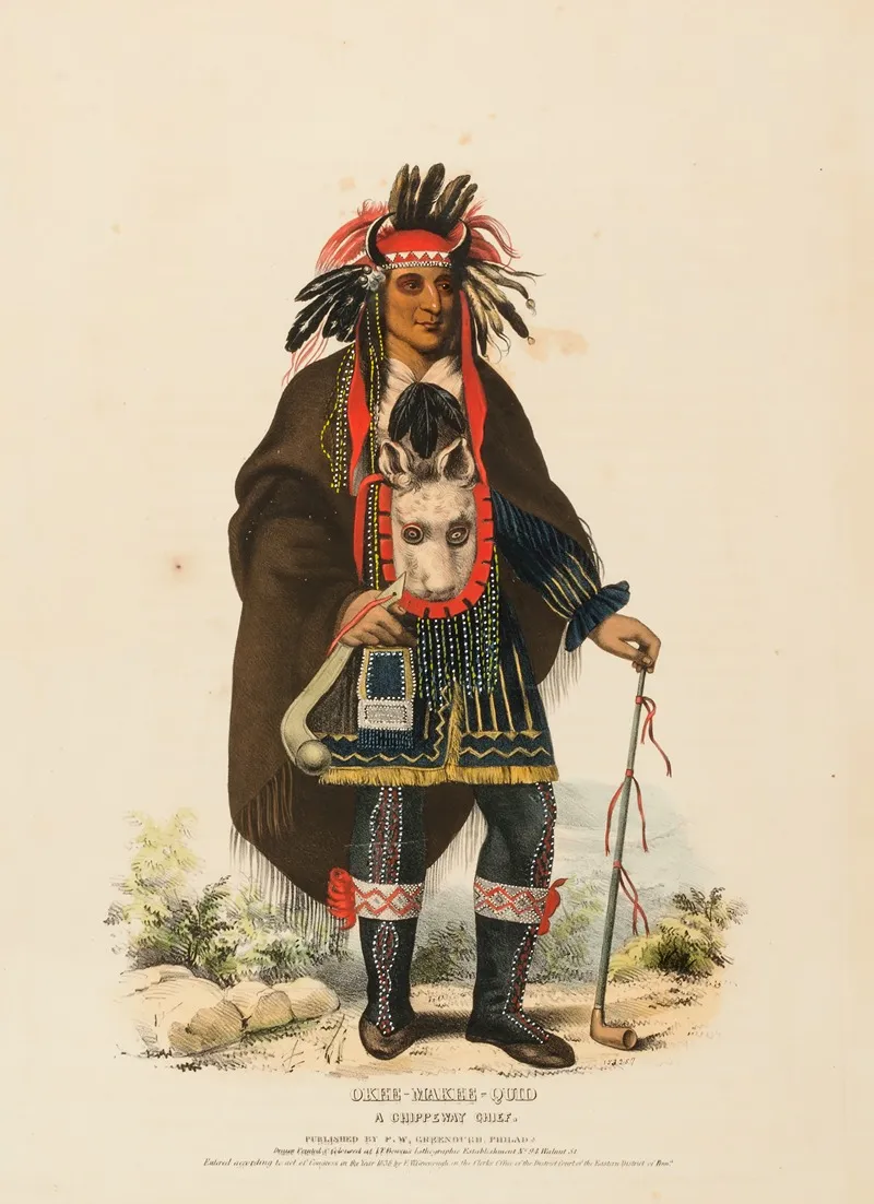 Okee Makee Quid A Chippeway Chief