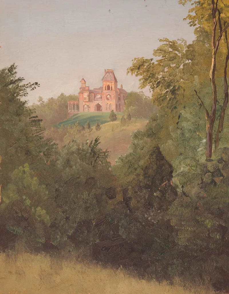 Olana From The Southwest