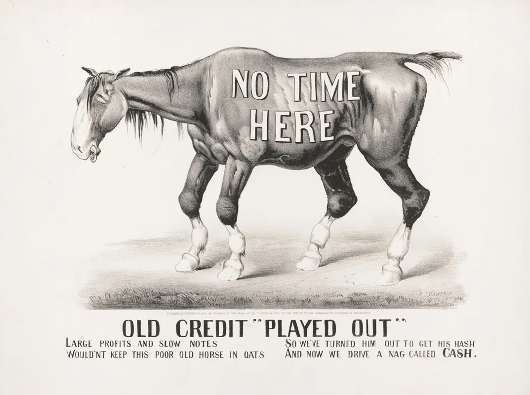 Old Credit Played Out Wall Art by John Cameron - High-Resolution Digital Print