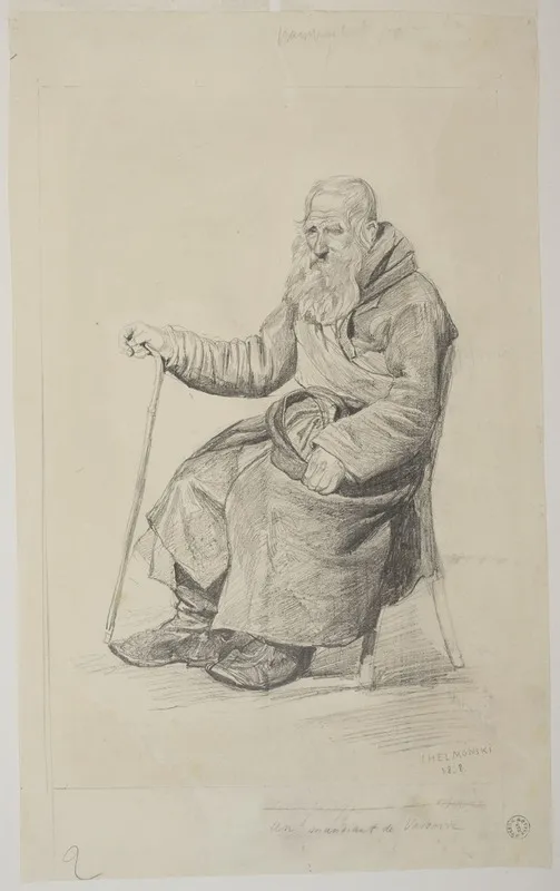 Old Elderly Man From Warsaw