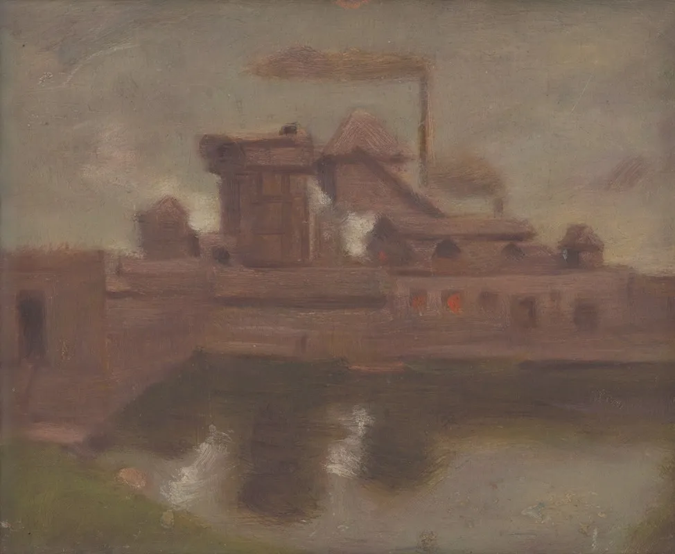 Old Factory 2 Wall Art by Milan Thomka Mitrovský - High-Resolution Digital Print