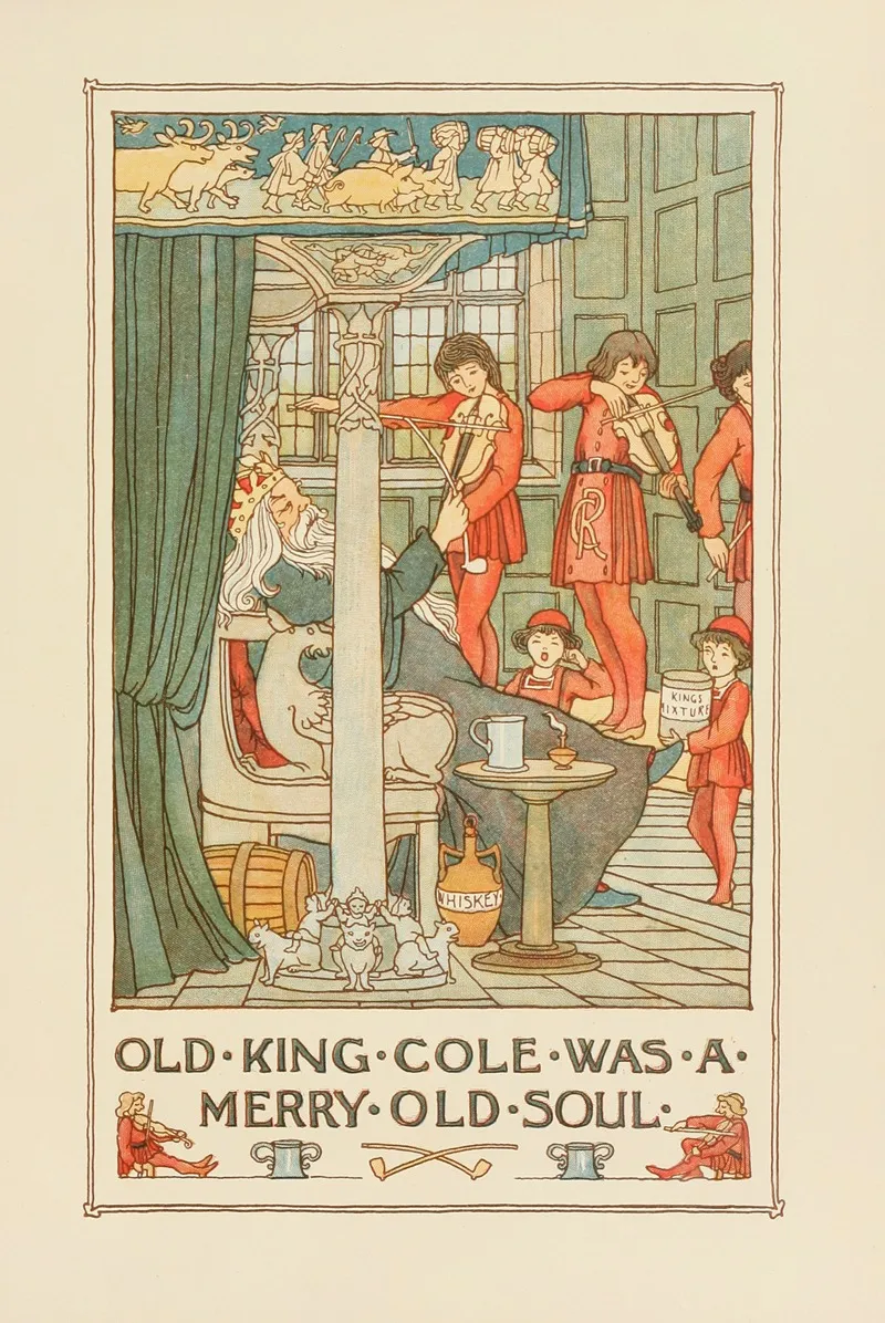 Old King Cole 2 Wall Art by Francis Donkin Bedford - High-Resolution Digital Print