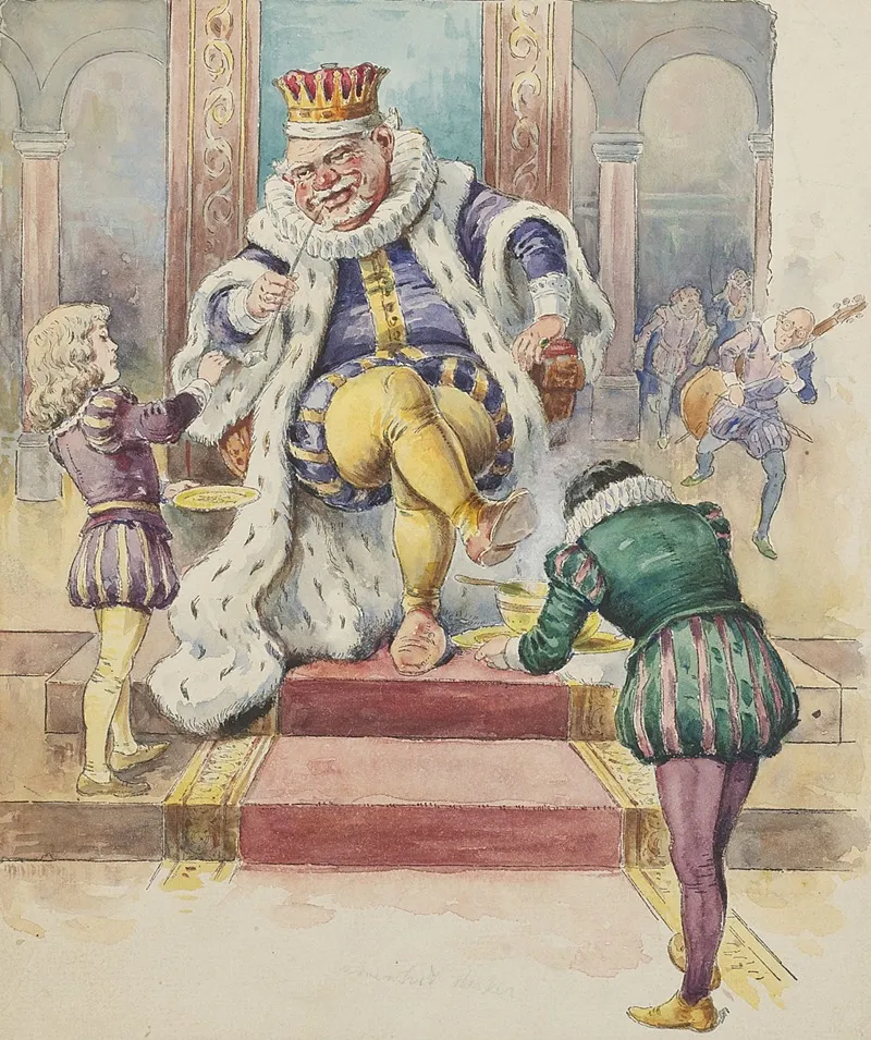 Old King Cole Wall Art by McLoughlin Bros - High-Resolution Digital Print