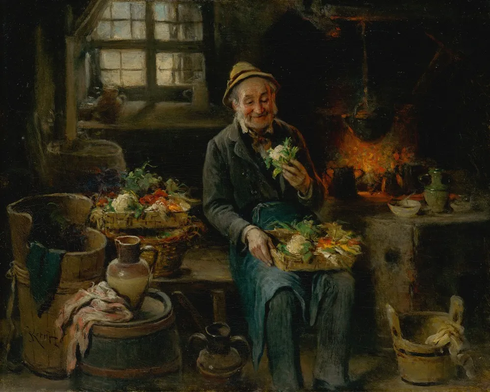 Old Man In The Kitchen
