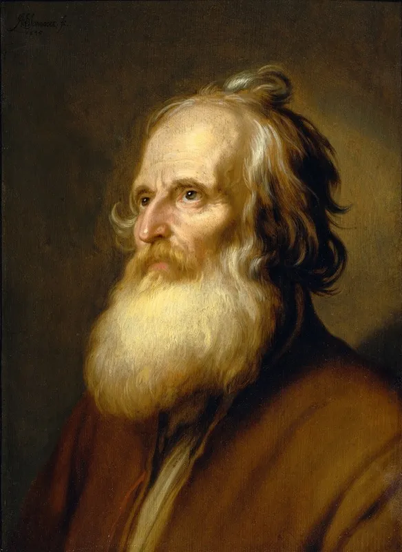 Old Man Wall Art by Abraham Bloemaert - High-Resolution Digital Print