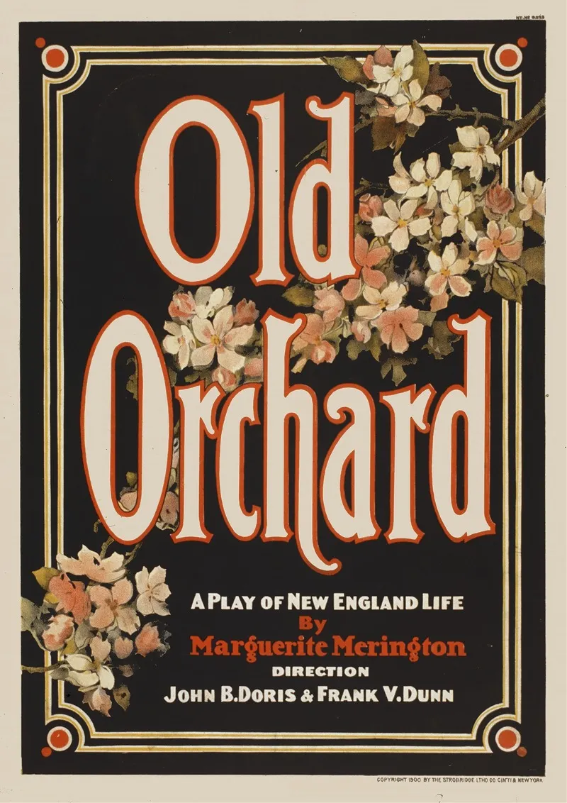 Old Orchard A Play Of New England Life