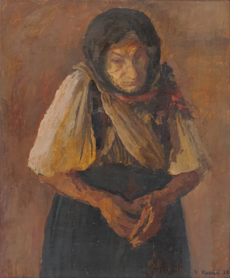 Old Woman 10 Wall Art by Vladimír Kovář - High-Resolution Digital Print