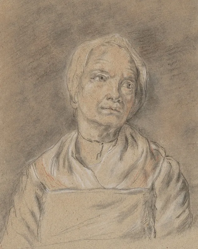 Old Woman 8 Wall Art by After Nicolas Bernard Lépicié - High-Resolution Digital Print