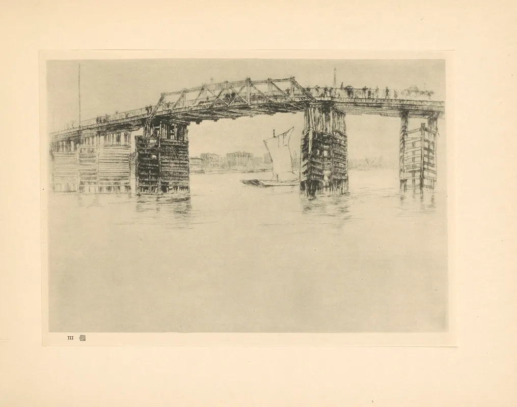 Old‎ ‎battersea‎ ‎bridge Wall Art by James Abbott McNeill Whistler - High-Resolution Digital Print
