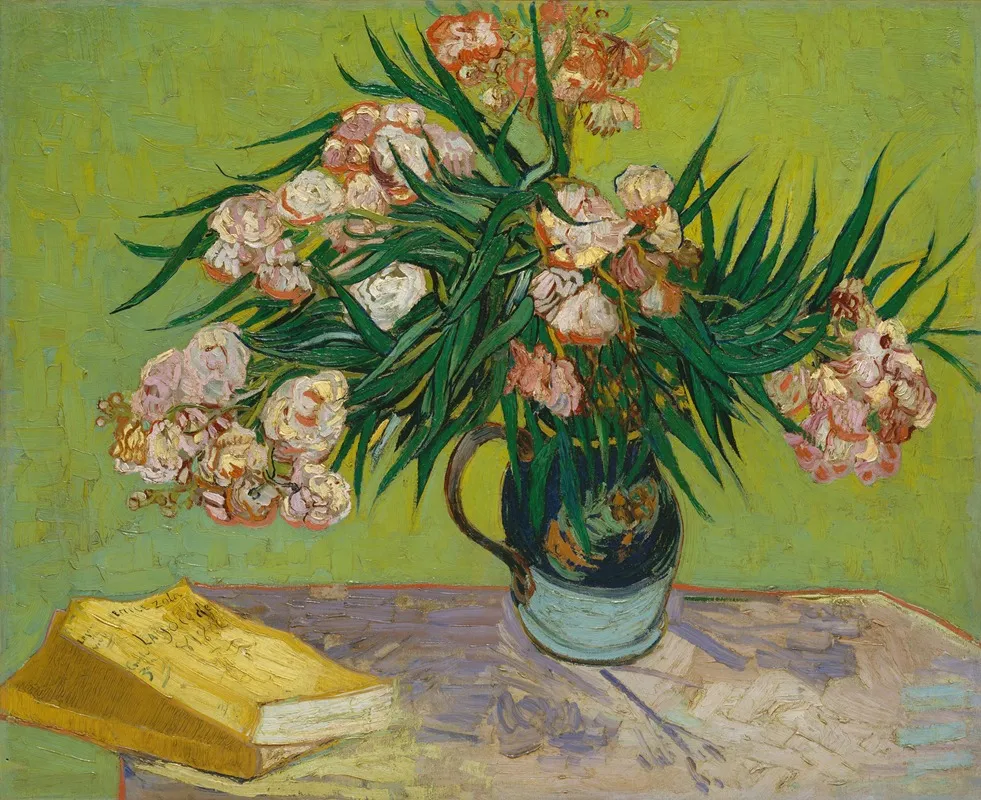 Oleanders Wall Art by Vincent van Gogh - High-Resolution Digital Print