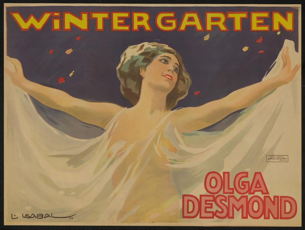 Olga Desmond Wall Art by Luis Felipe Usabal y Hernández - High-Resolution Digital Print