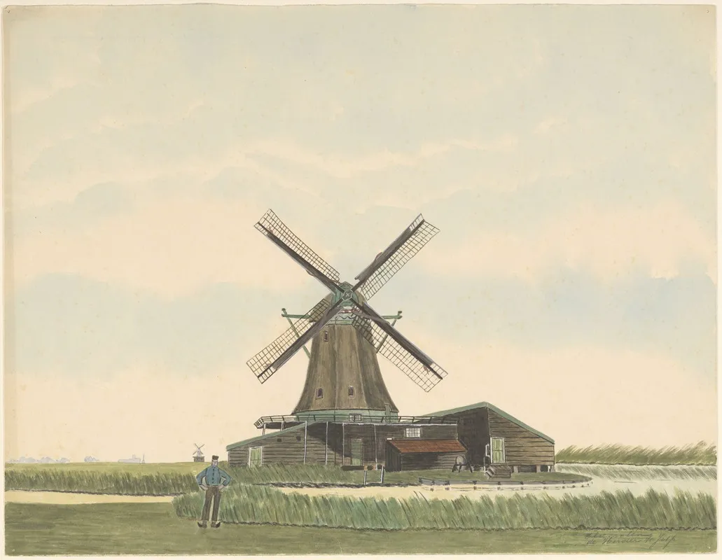 Oliemolen De Herder Te Jisp
