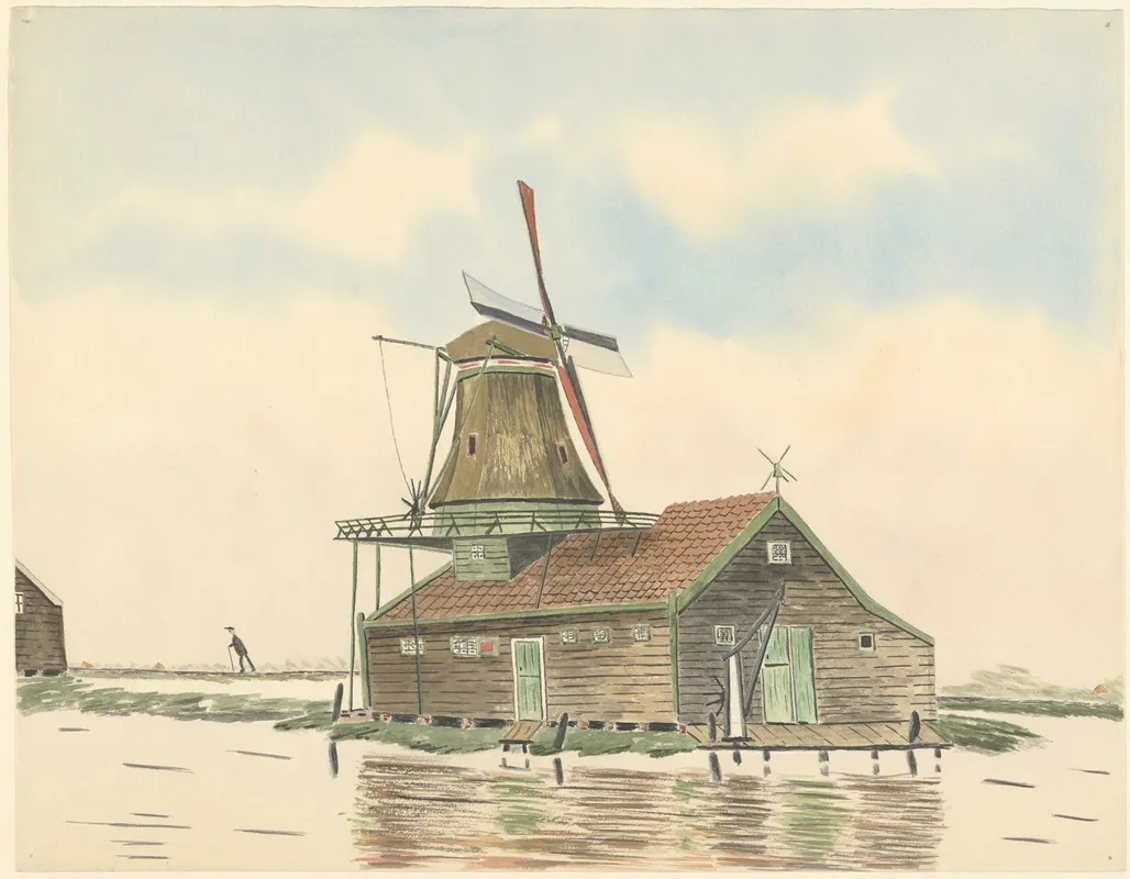 Oliemolen De Kat Aan De Kalverringdijk 2