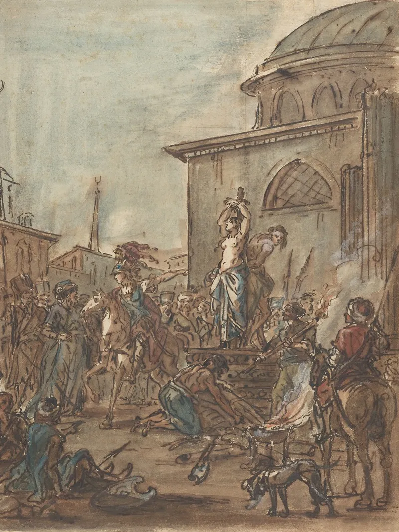 Olindo And Sophronia Saved By Clorinda