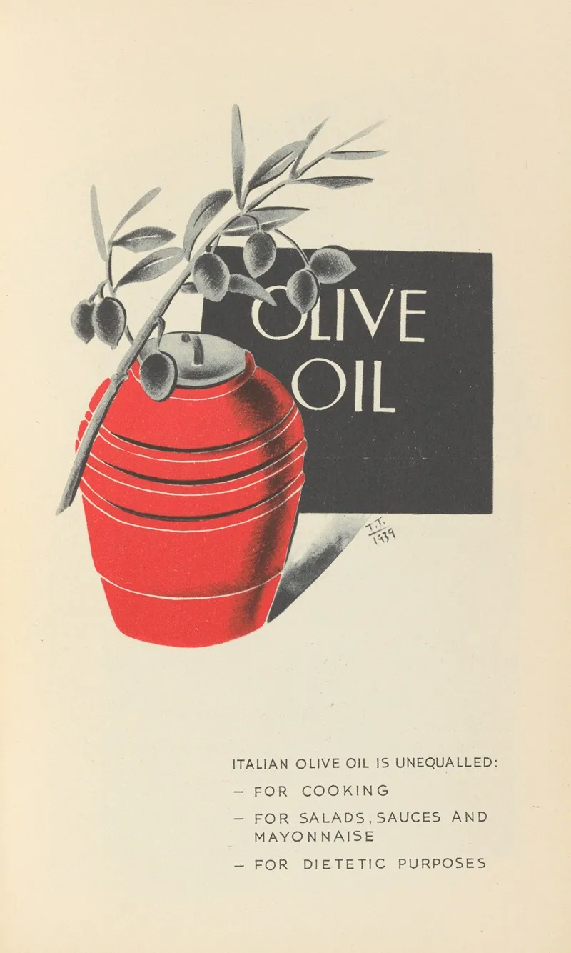 Olive Oil Wall Art by T. Tommasini - High-Resolution Digital Print
