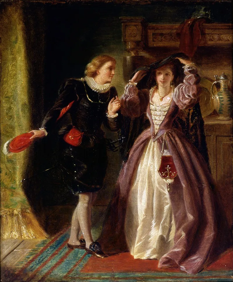 Olivia Unveiling Wall Art by William Powell Frith - High-Resolution Digital Print