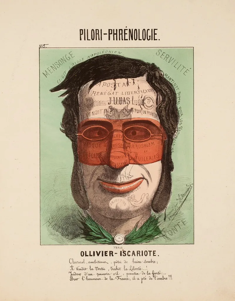 Ollivier Iscariote Wall Art by Achille Belloguet - High-Resolution Digital Print