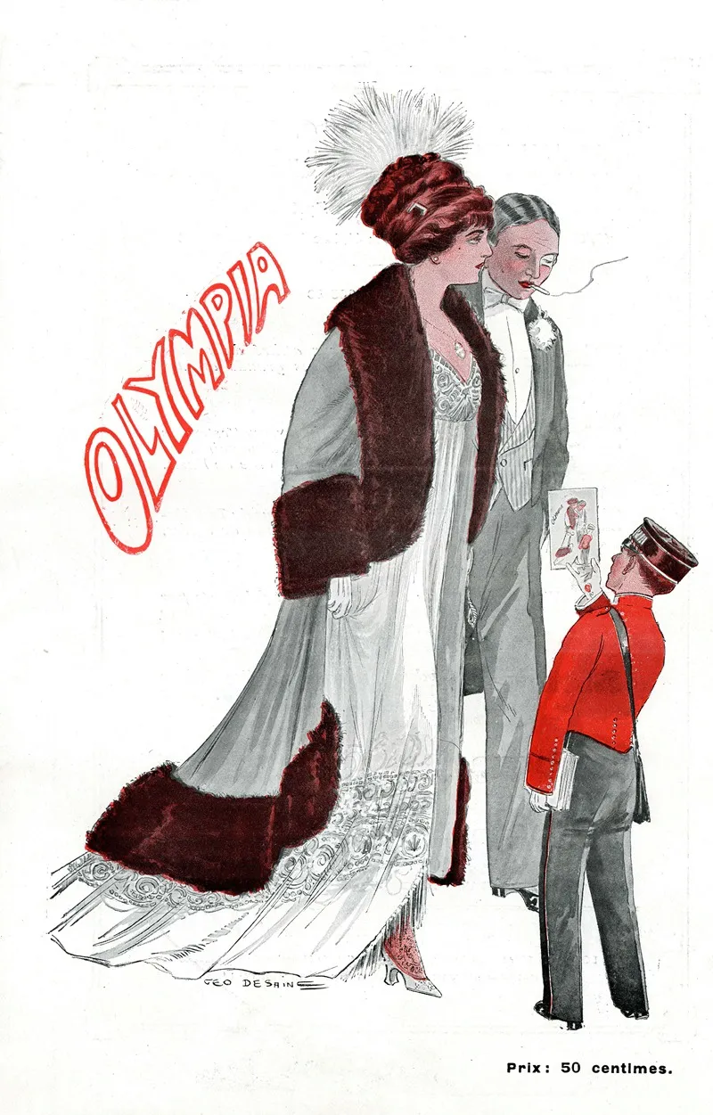 Olympia 13 Wall Art by Géo Desains - High-Resolution Digital Print