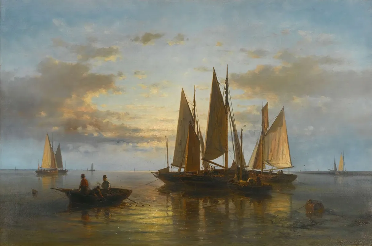 On Calm Waters Wall Art by Abraham Hulk - High-Resolution Digital Print
