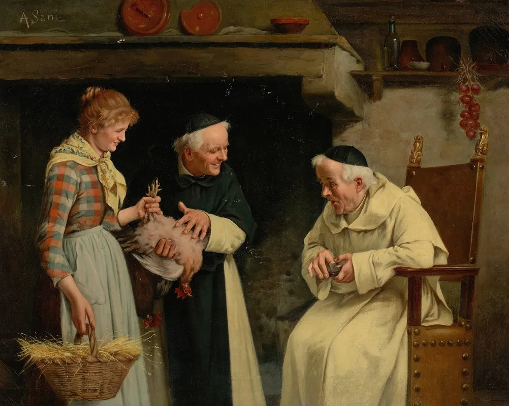 On Market Day Wall Art by Alessandro Sani - High-Resolution Digital Print