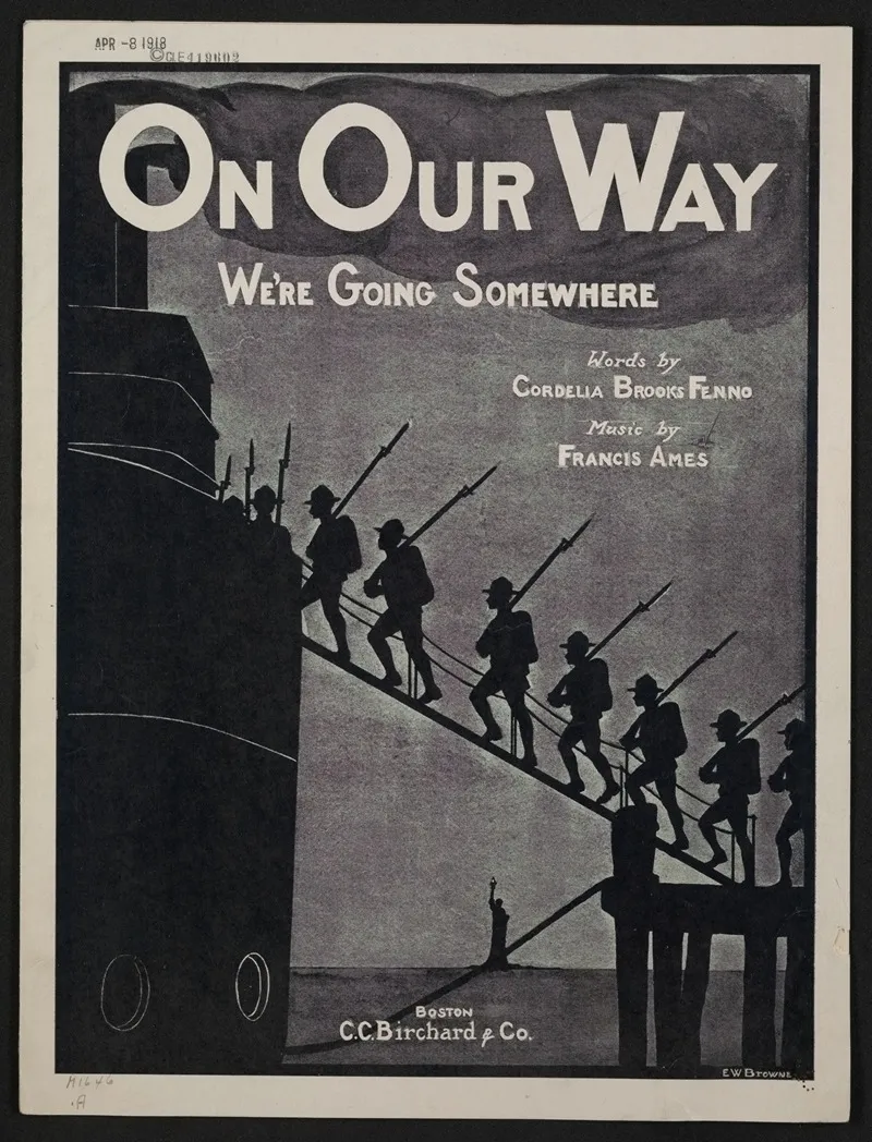 On Our Way Were Going Somewhere Wall Art by Anonymous - High-Resolution Digital Print