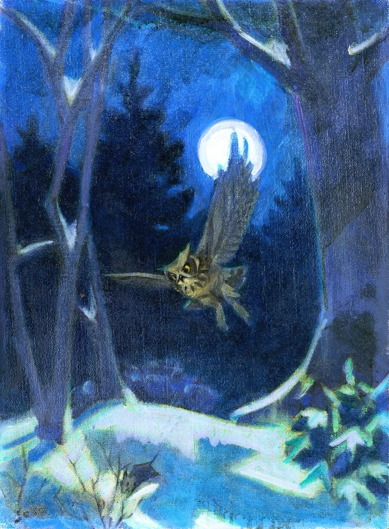 On Silent Wings Wall Art by James C. Kulhanek - High-Resolution Digital Print