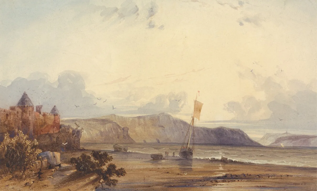 On The Coast Of Brittany Wall Art by Alexander T. Francia - High-Resolution Digital Print