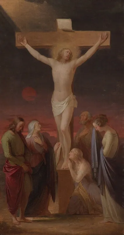 On The Cross Wall Art by Berndt Abraham Godenhjelm - High-Resolution Digital Print