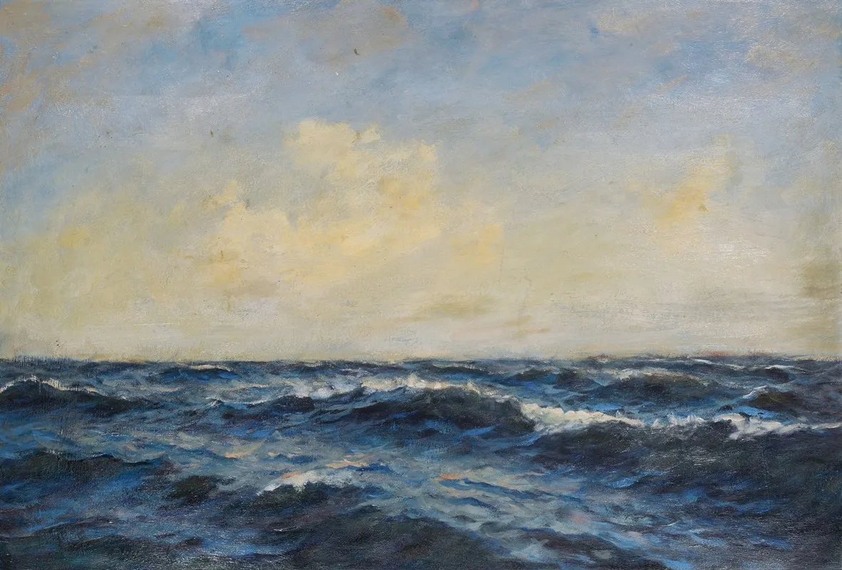 On The High Seas Wall Art by William de Goumois - High-Resolution Digital Print