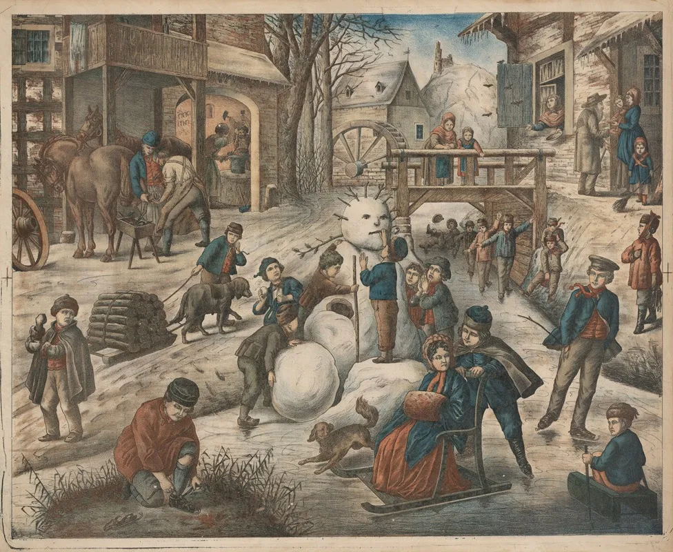 On The Ice 2 Wall Art by Fritz Sonderland - High-Resolution Digital Print