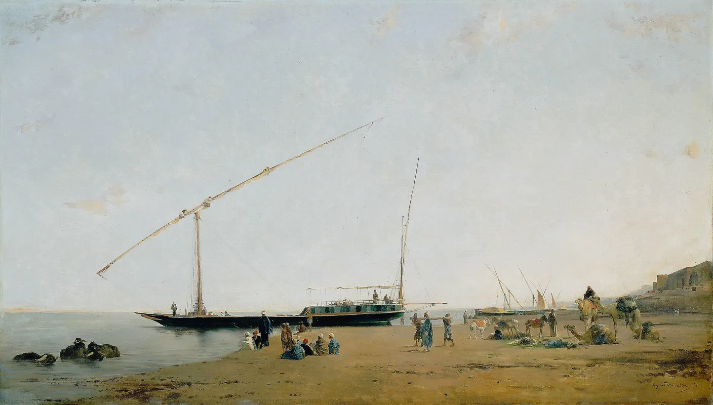 On The Nile Near Philae