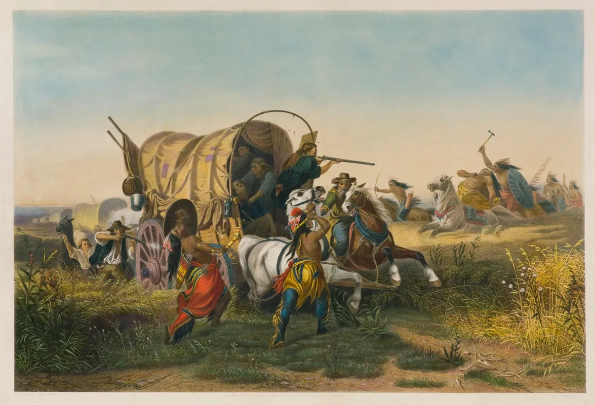 On The Prairie 2 Wall Art by Leopold Grozelier - High-Resolution Digital Print