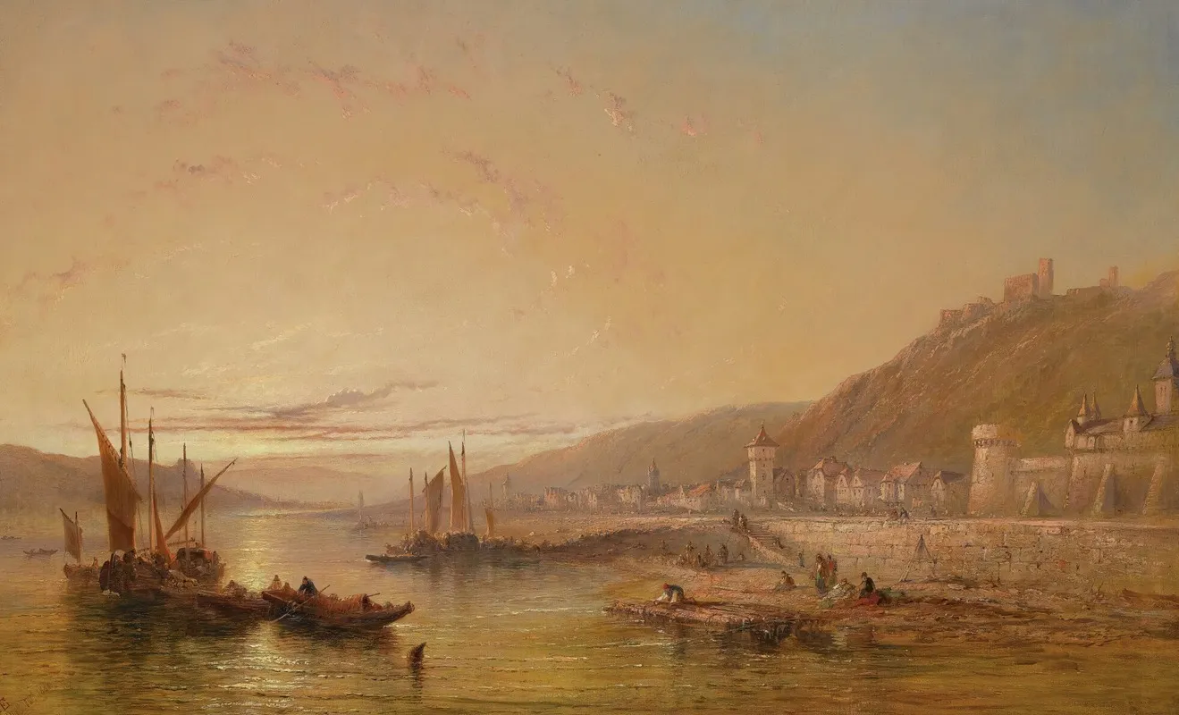On The Rhine Wall Art by James Edwin Meadows - High-Resolution Digital Print