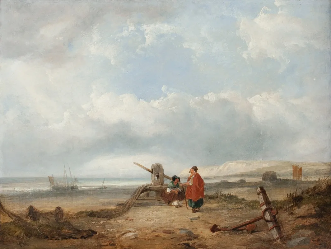 On The Shore 3 Wall Art by John H. Wilson - High-Resolution Digital Print