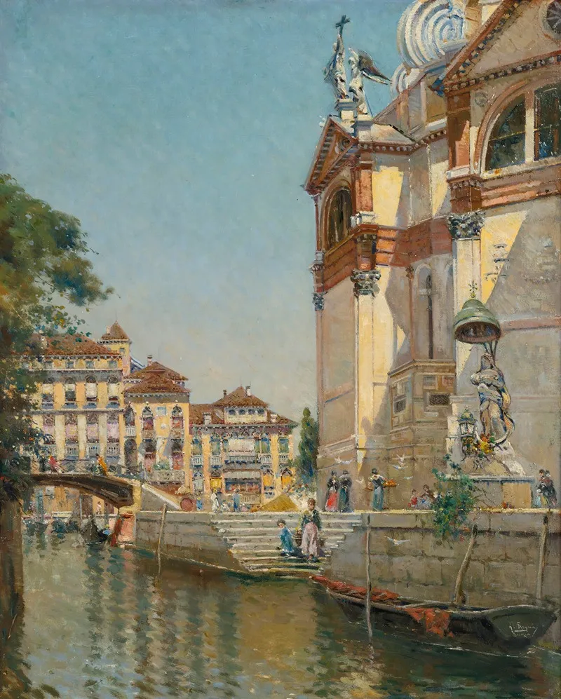 On The Side Of Santa Maria Della Salute