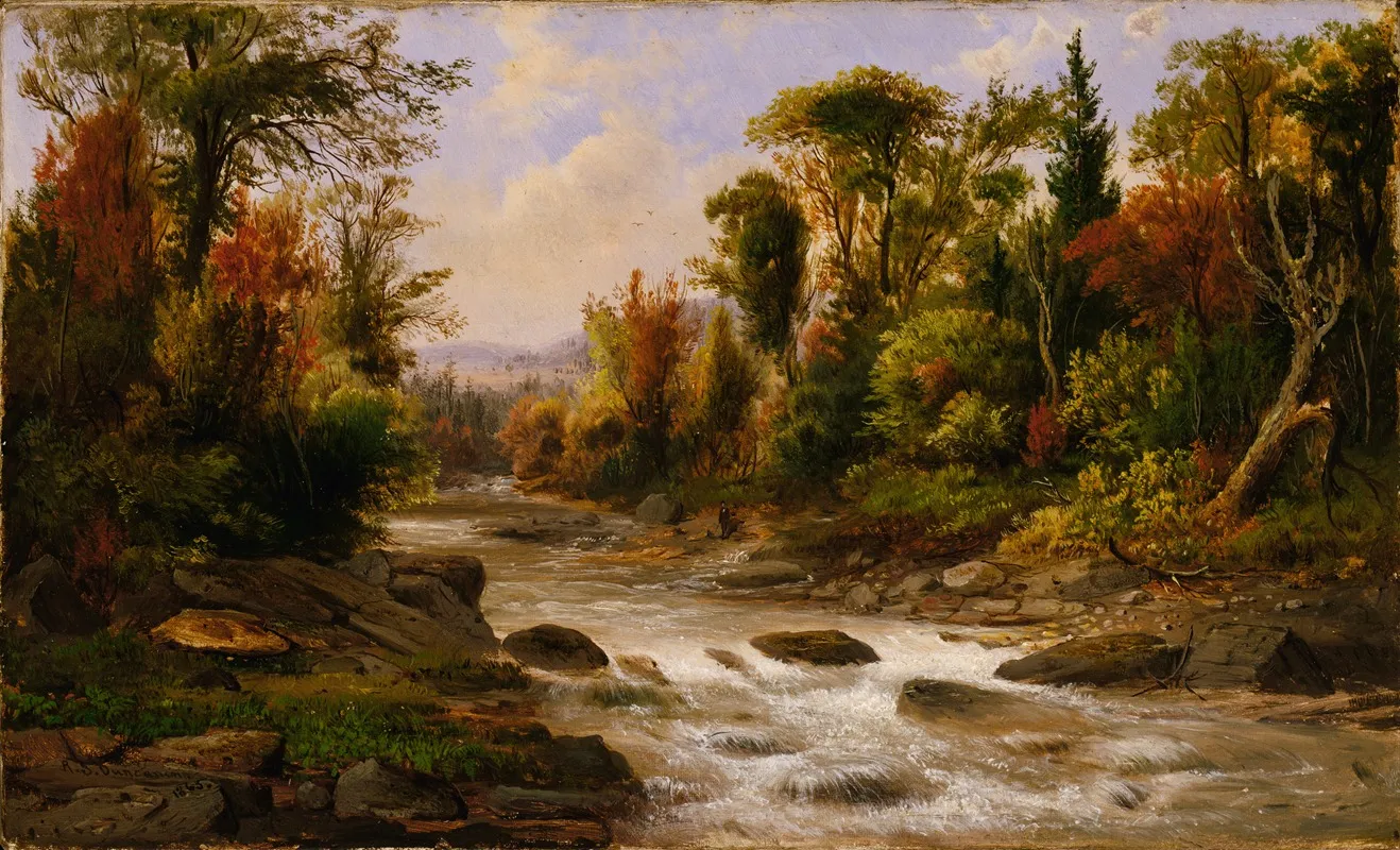 On The St Annes East Canada 1863
