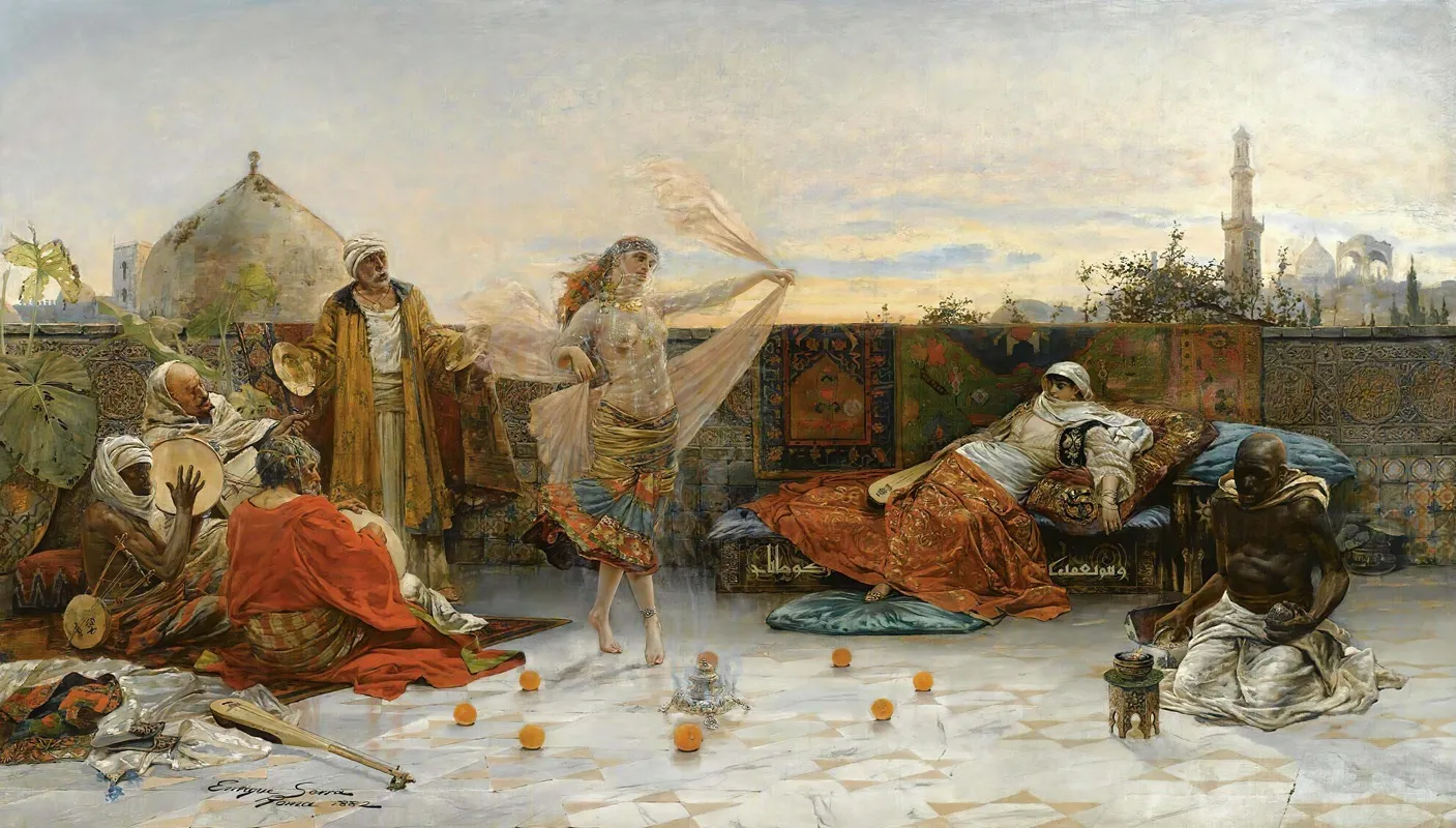 On The Terrace 3 Wall Art by Enric Serra Auqué - High-Resolution Digital Print