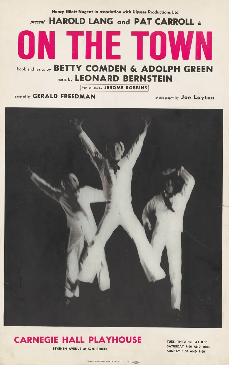 On The Town At The Carnegie Hall Playhouse
