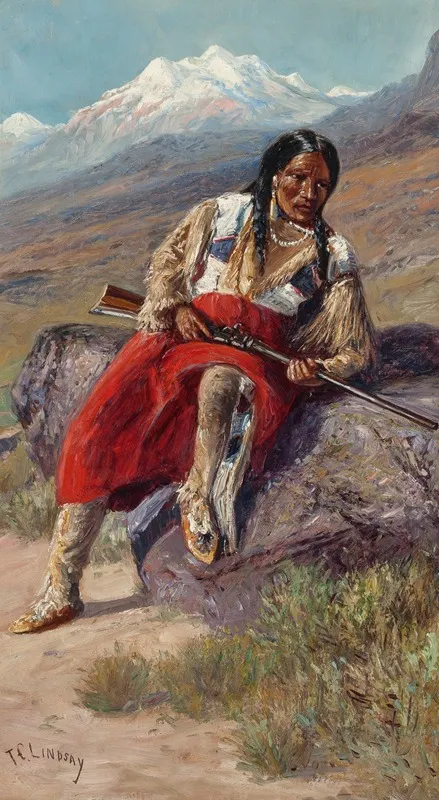 On The Watch Wall Art by Thomas Corwin Lindsay - High-Resolution Digital Print