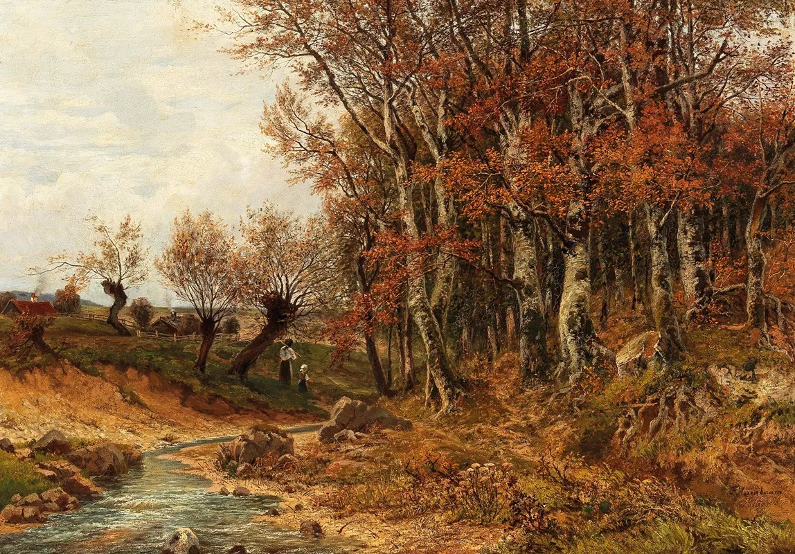 On The Way Home Wall Art by Fanny Assenbaum - High-Resolution Digital Print