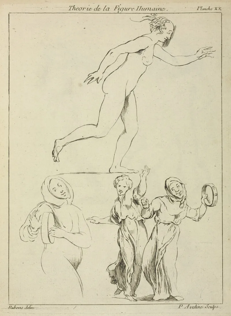 One Nude And Three Clothed Female Figures Wall Art by Peter Paul Rubens - High-Resolution Digital Print