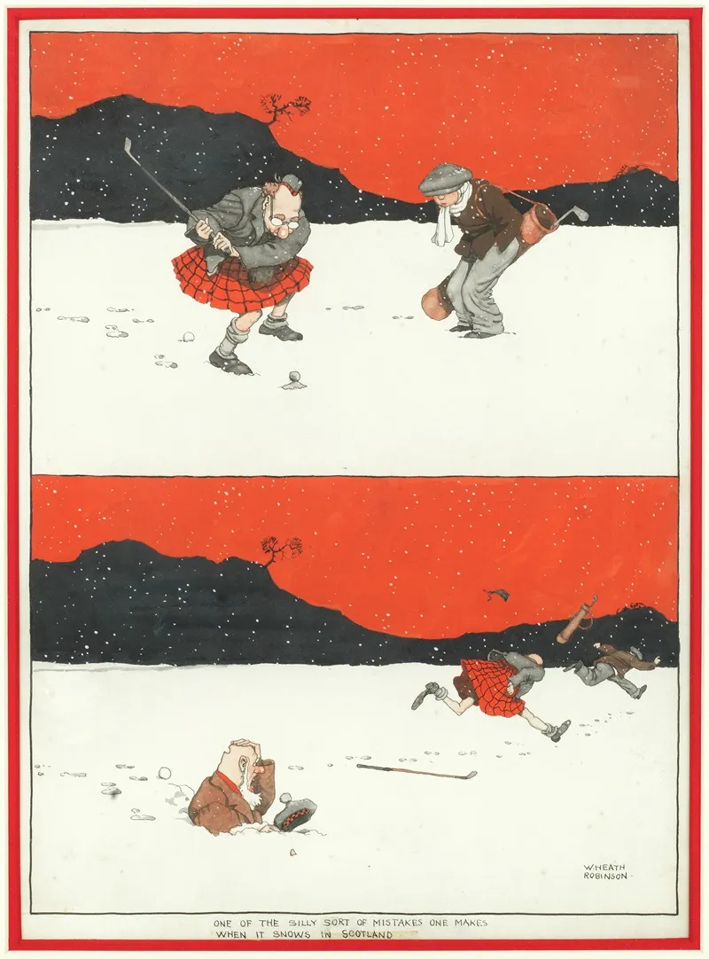 One Of The Silly Sort Of Mistakes One Makes When It Snows In Scotland