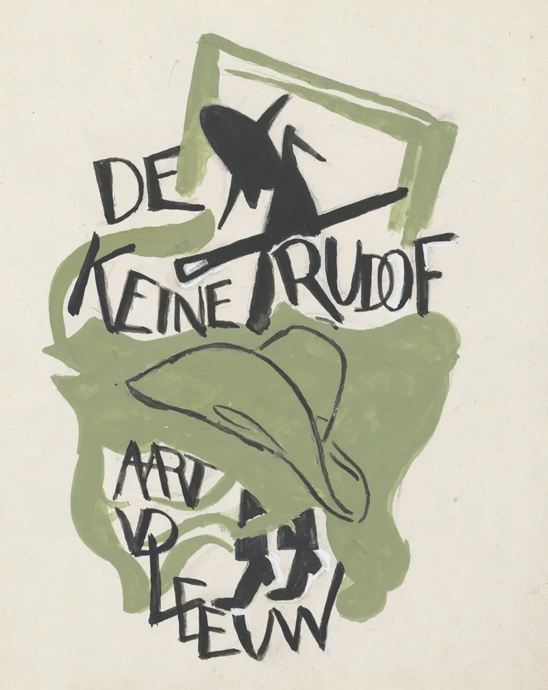 Ontwerp Voor Boekband Van De Kleine Rudolf Door Aart Van Der Leeuw 5