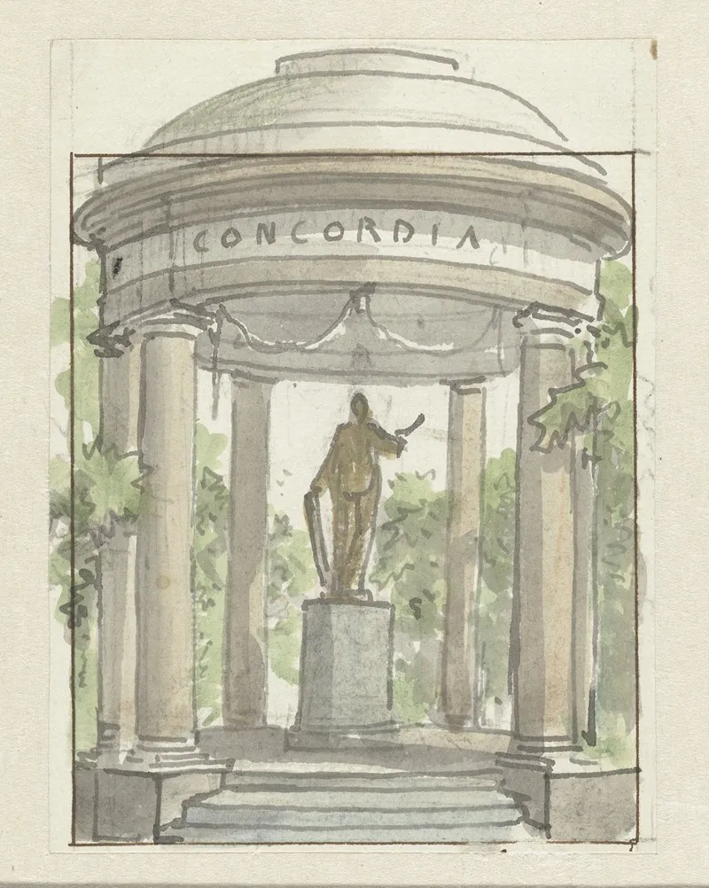 Ontwerp Voor Een Tempel Der Eendracht