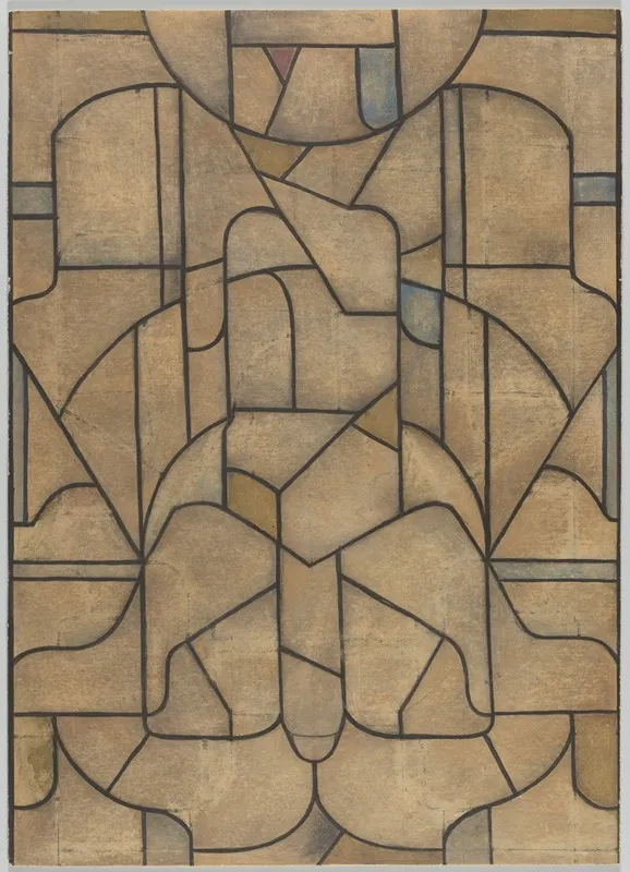 Ontwerp Voor Raam In Het Noordertransept In De Dom Te Utrecht 46