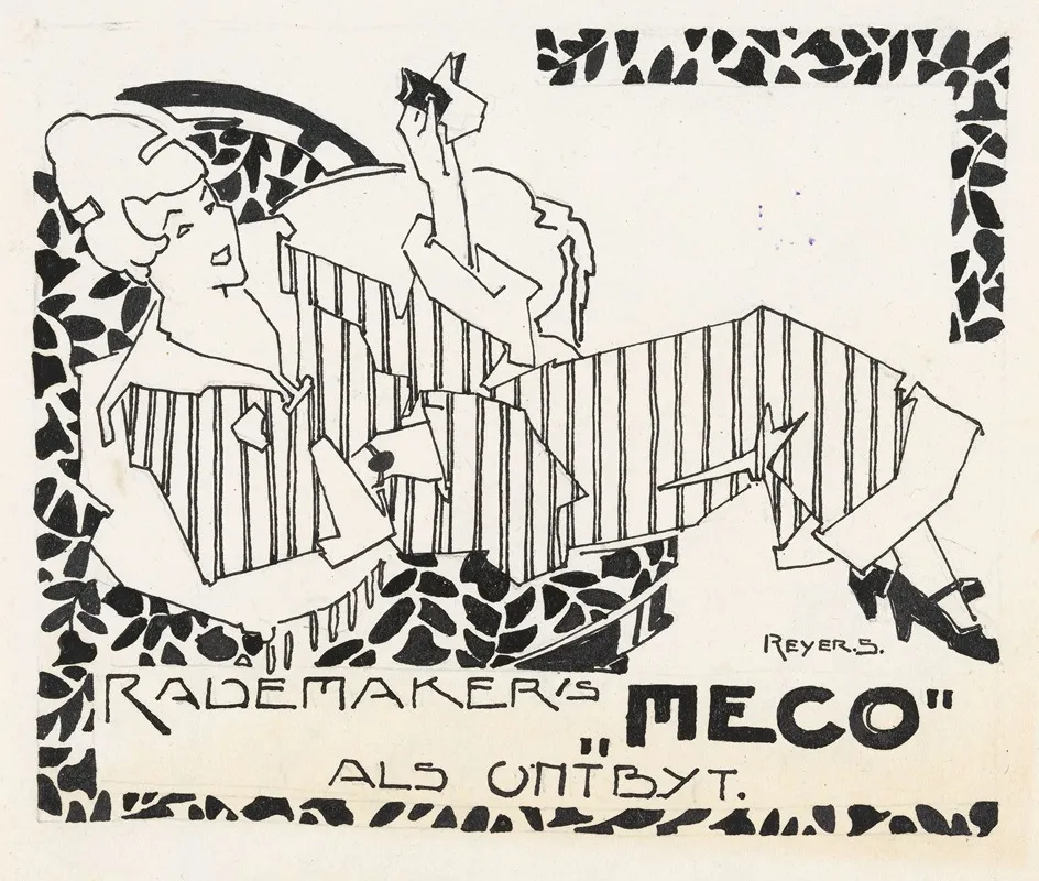 Ontwerp Voor Reclame Voor Rademakers Meco Wall Art by Reijer Stolk - High-Resolution Digital Print