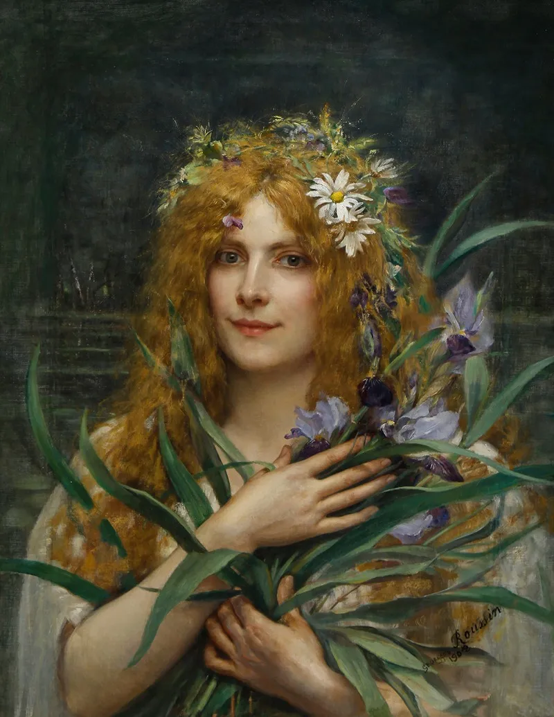 Ophelia 13 Wall Art by Georges Roussin - High-Resolution Digital Print