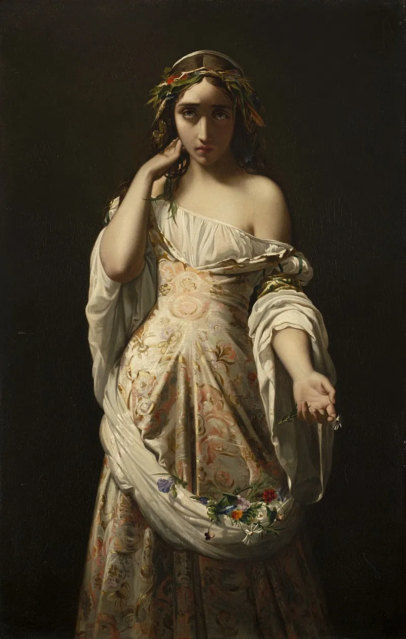Ophelia 9 Wall Art by Henri Lehmann - High-Resolution Digital Print