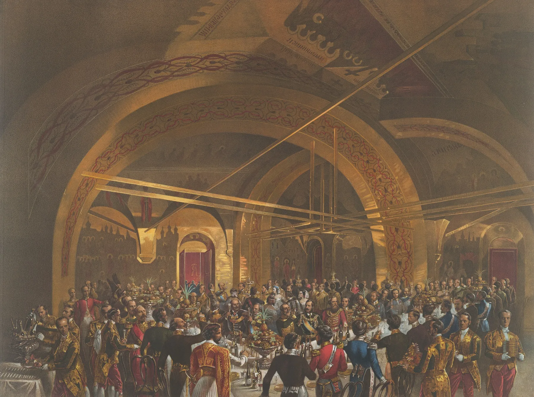 Opisanie Sviashchennago Koronovaniia Pl 11 Wall Art by Various Artists - High-Resolution Digital Print